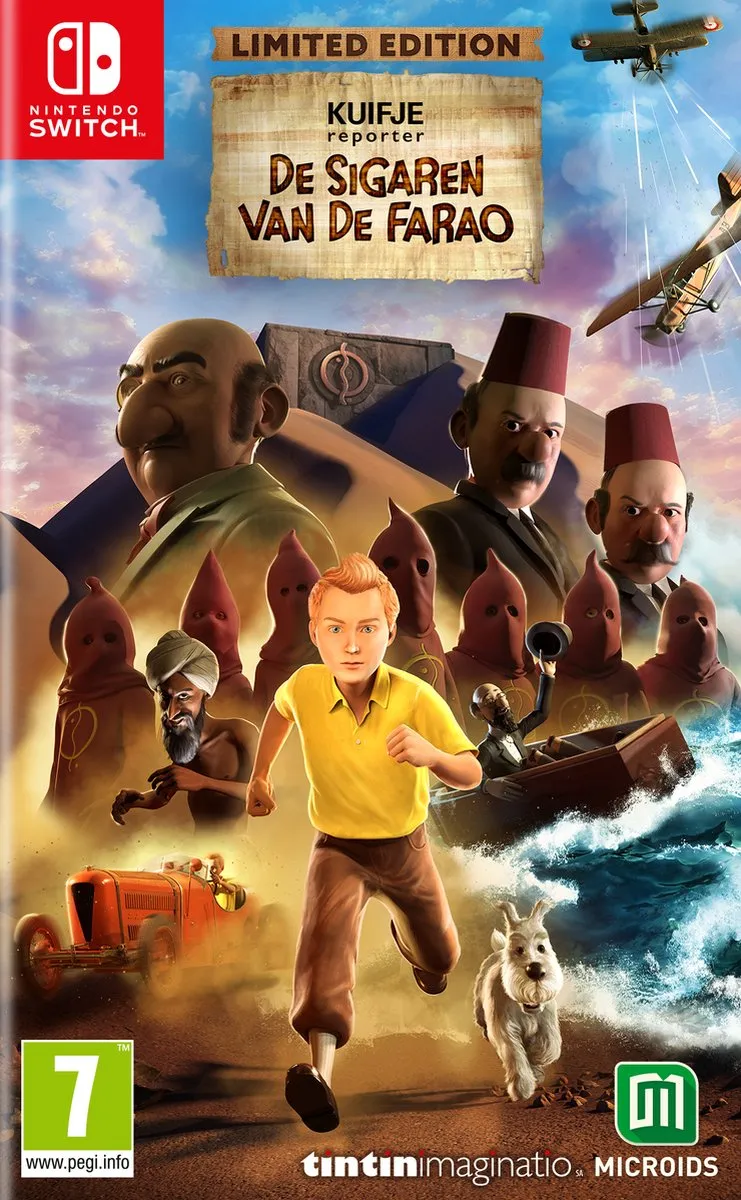 Kuifje Reporter: De Sigaren van de Farao: Limited Edition