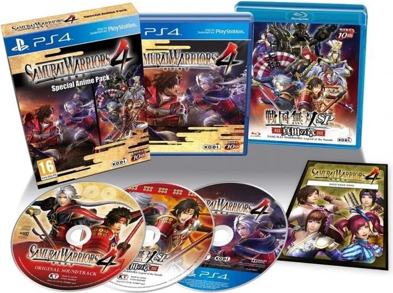 Samurai Warriors 4 Special Anime Pack