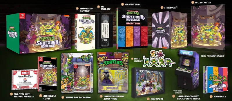 Teenage Mutant Ninja Turtles Shredder's Revenge Radical Edition (Limited Run Games
