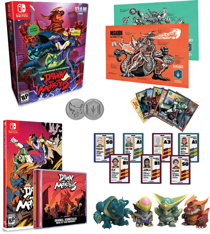 Dawn of the Monsters Collector's Edition (Limited Run Games