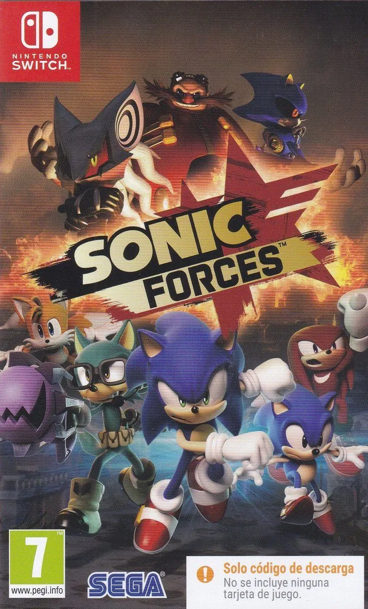 Sonic Forces Code In Box - ES