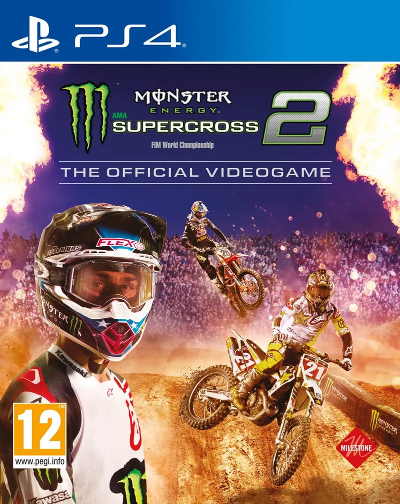 Sony Monster Energy Supercross The Official VG2, , , Multiplayer modus, 12 jaar en ouder