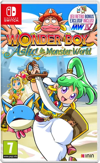 Wonder Boy Asha in Monster World (FR