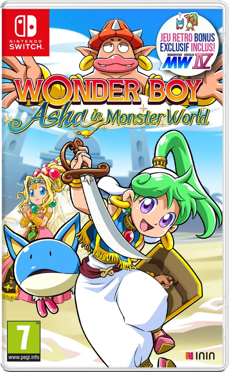 Wonder Boy Asha in Monster World (FR