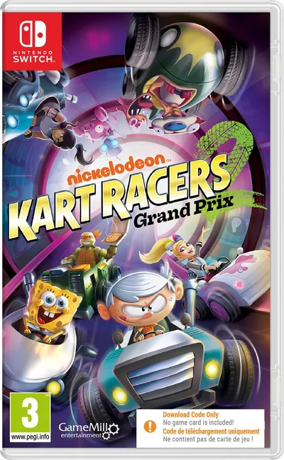 Nickelodeon Kart Racers 2: Grand Prix - (Code in a Box