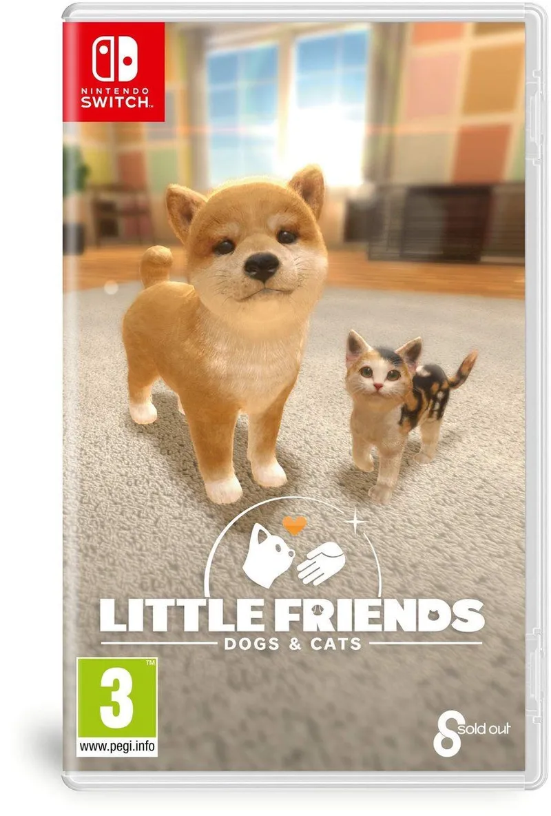 Solidchoice - Kleine Vrienden Honden & Katten Spel voor