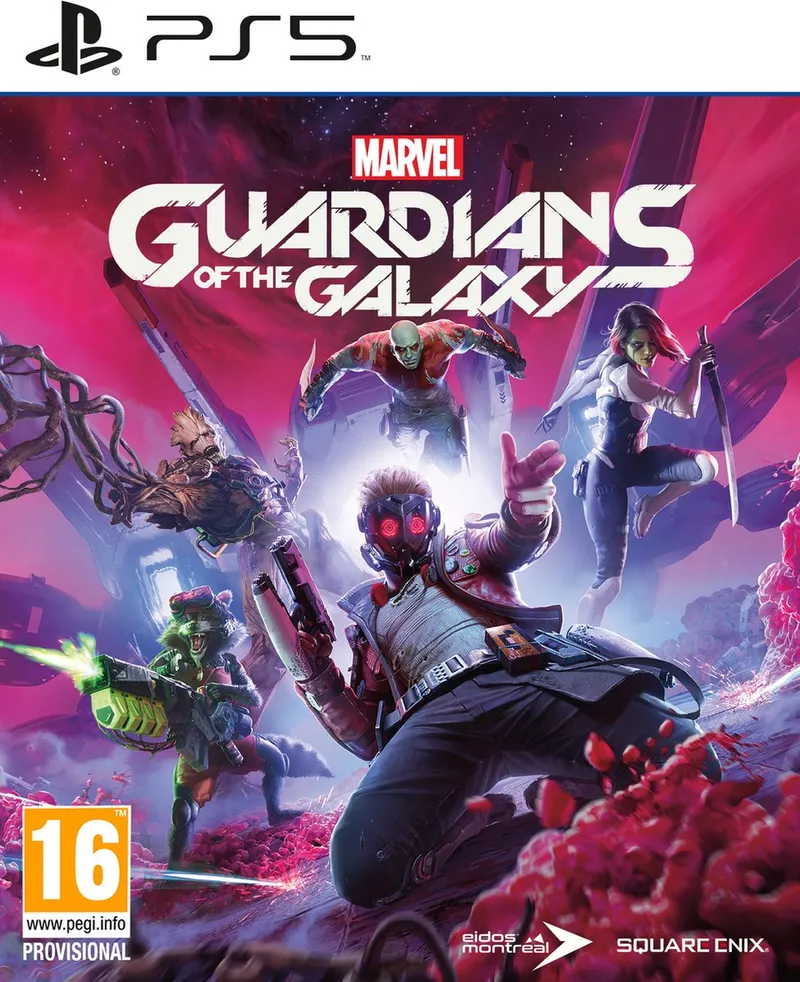Square Enix Marvel's Guardians of the Galaxy, , RP (Rating Pending), Fysieke media