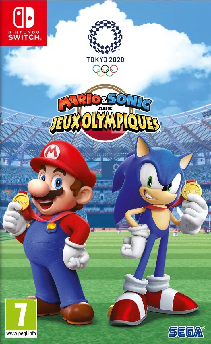 SEGA Mario & Sonic aux Jeux Olympiques de Tokyo 2020 Standaard Duits, Engels, Spaans, Frans, Italiaans