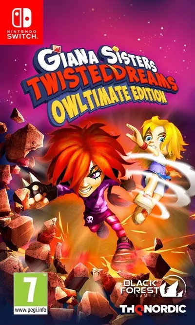 Giana Sisters Twisted Dreams Owltimate Edition (verpakking Duits, game Engels