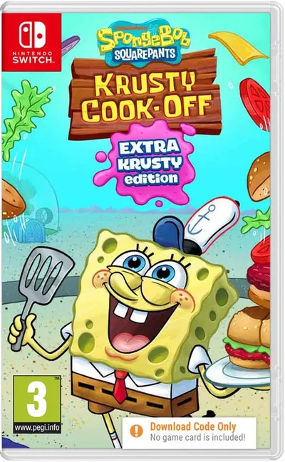 SpongeBob Krusty Cook-Off - Extra Krusty Edition (code in a box