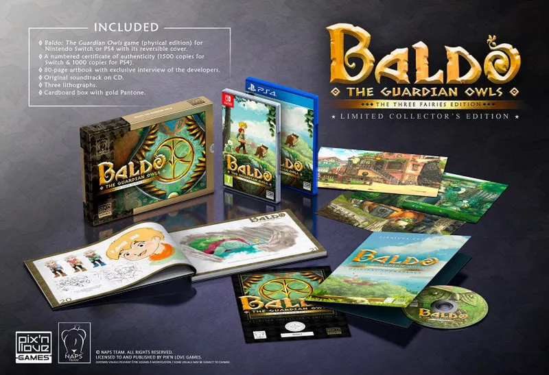 Baldo The guardian owls Collector's edition / Pix n Love / / 1500 copies