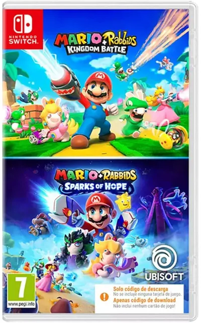 Nintendo Games Mario & Rabbids Double Pack Ciab Veelkleurig
