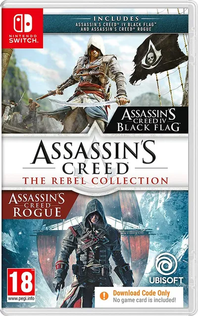 Assassin s Creed The Rebel Collection Code in Box