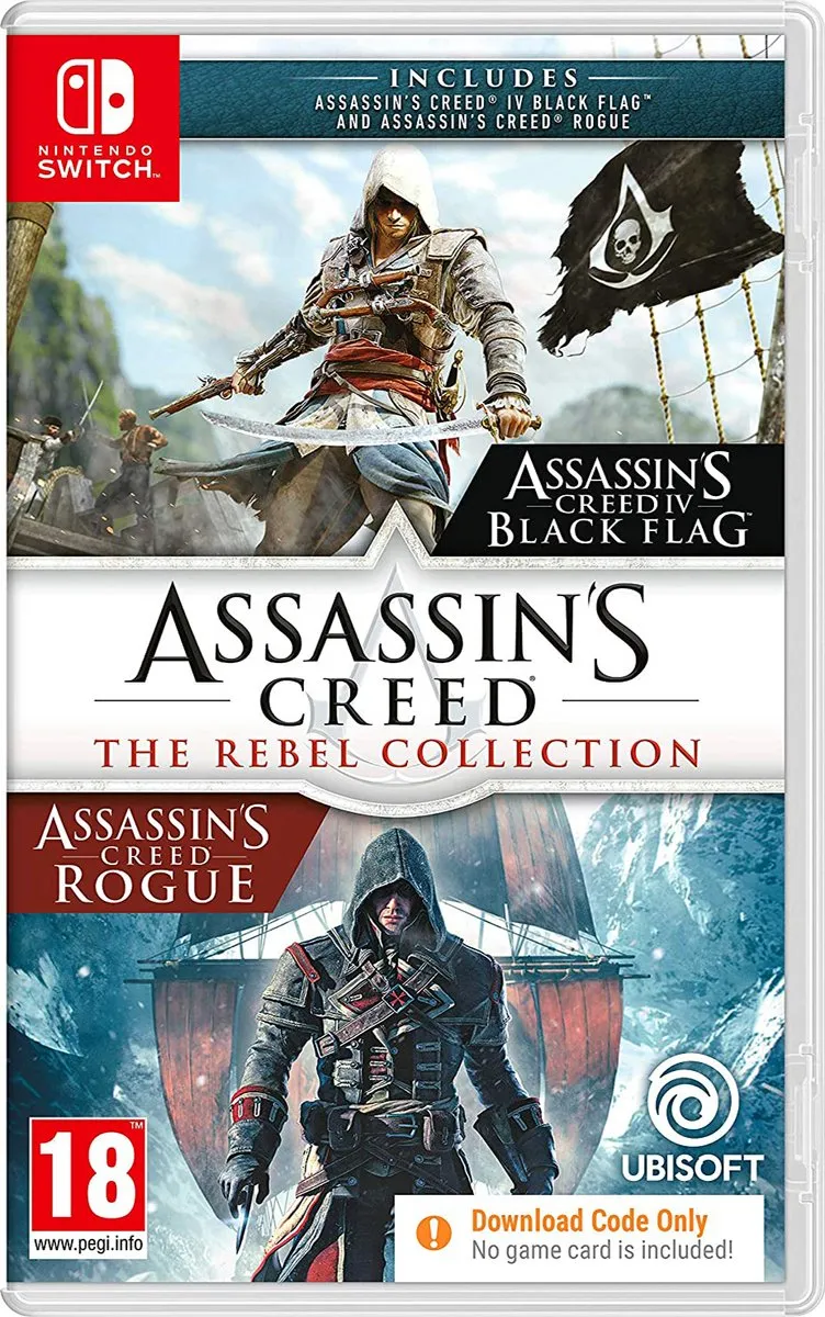 Assassin s Creed The Rebel Collection Code in Box