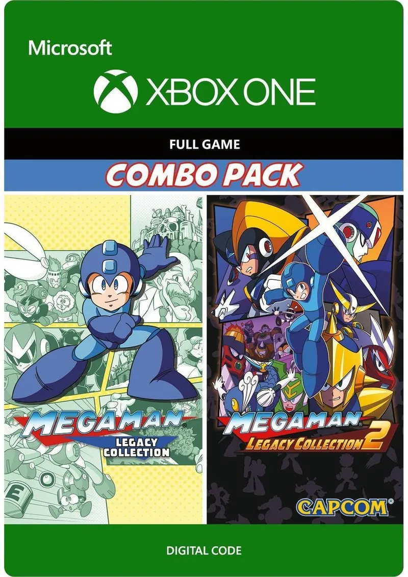 Mega Man Combo Pack Legacy Collection 1 + 2 - Download