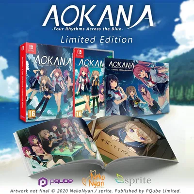 PQube Aokana : Four Rhythms Across the Blue - Limited Edition Standaard