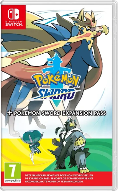 Pokemon Sword + Expansion Pass The Isle Or Armor + The Crown Tundra