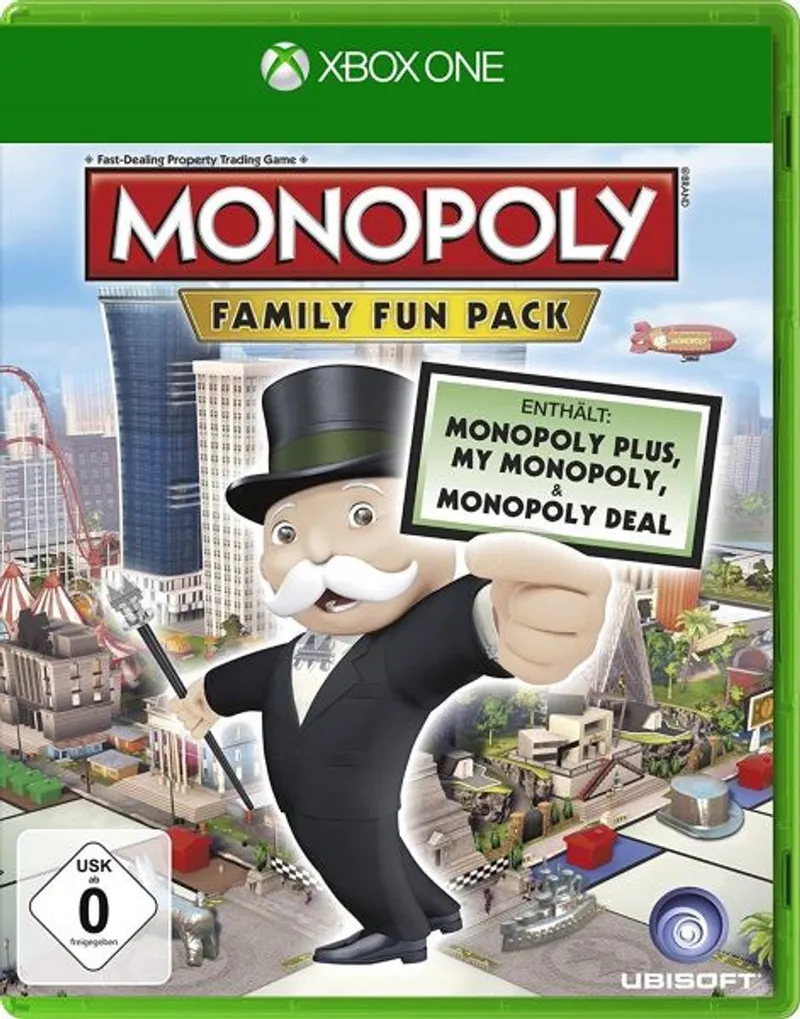 Monopoly Family Fun Pack-Duits ( ) Gebruikt
