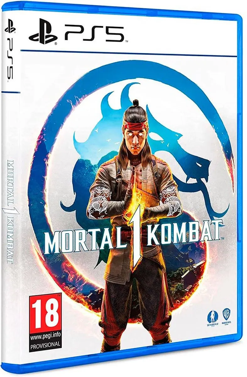 Playstation Games Mortal Kombat 1 Transparant PAL