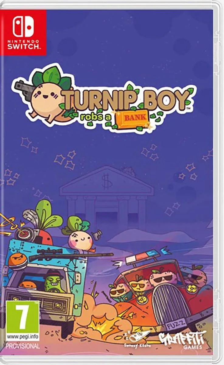 Turnip Boy Robs a Bank Game