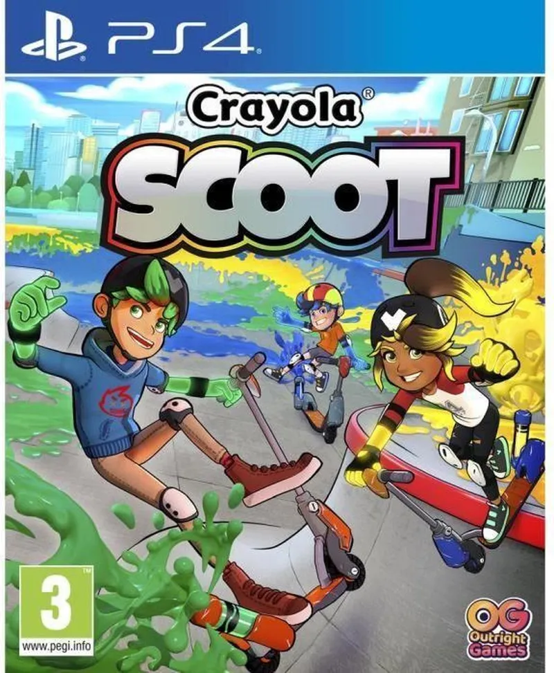 Outright Games Crayola Scoot