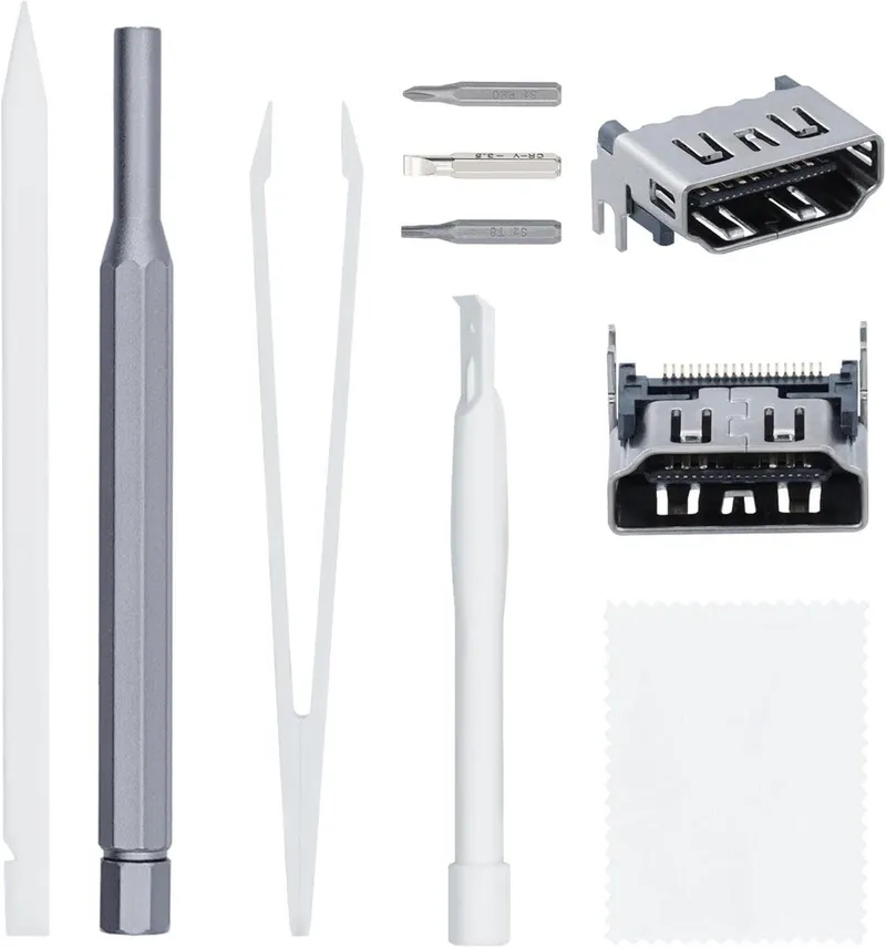 2 Stuks HDMI Poorten voor - Vervangende HDMI Aansluiting, Interface Verbinding Socket, Video Reparatieset