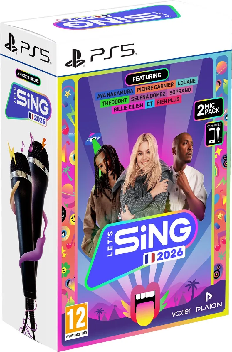 Let's Sing 2026 + 2 Microphones Version Française