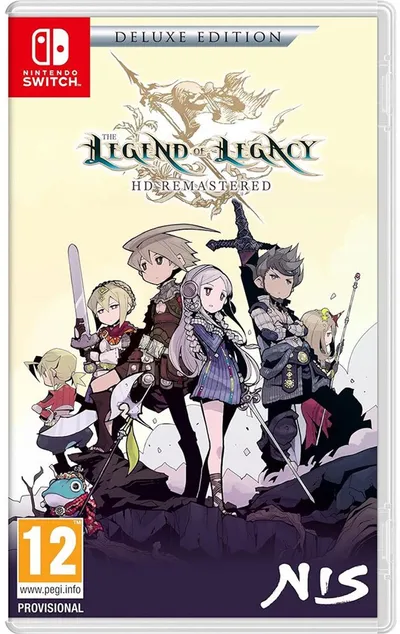 Nintendo Games The Legend Of Legacy Hd Remastered Deluxe Edition Transparant PAL