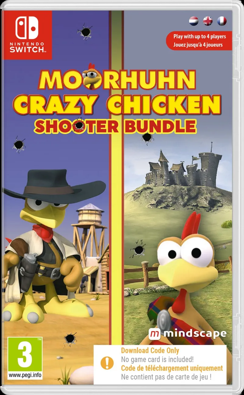 Moorhuhn Crazy Chicken: Shooter Bundle (Code in a Box