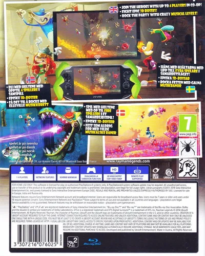 Rayman Legends - EN NO SE DK