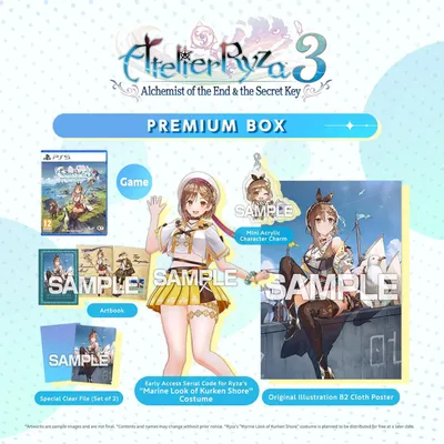 Atelier Ryza 3: Alchemist of the End & the Secret Key - Premium Box