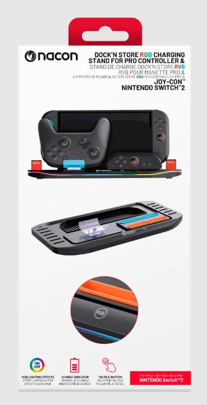 Nacon Charger for Joy-Con Controllers / Pro Controller / Console