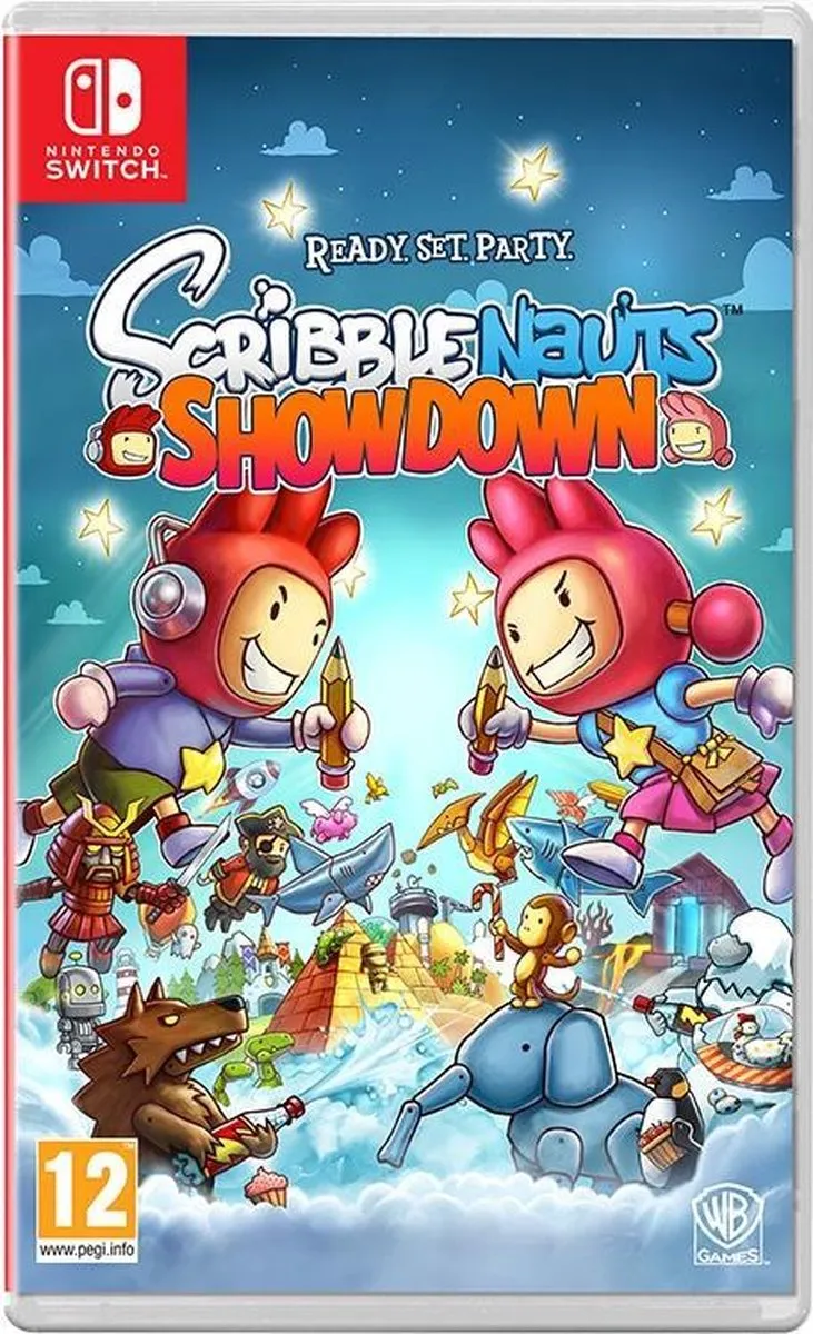 Warner Bros Interactive Scribblenauts Showdown, Duits, Nederlands, Engels, Frans, Italiaans, Portugees