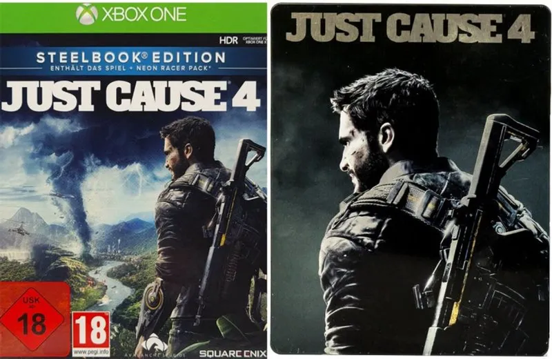 Just Cause 4-Steelbook Edition Duits ( ) Gebruikt