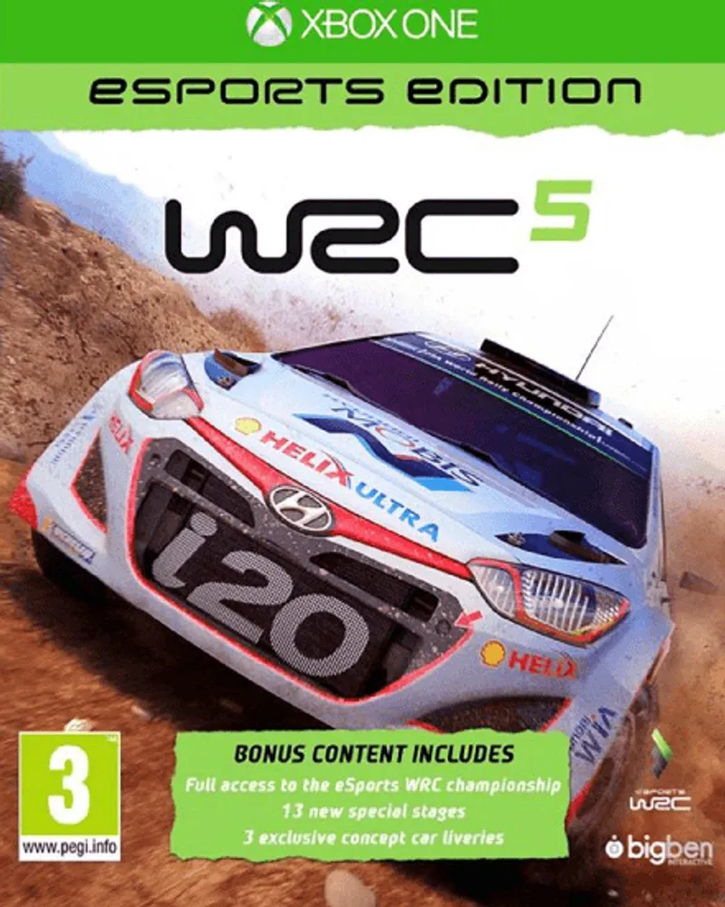 Bigben Interactive WRC 5 eSports Edition, Standard+DLC