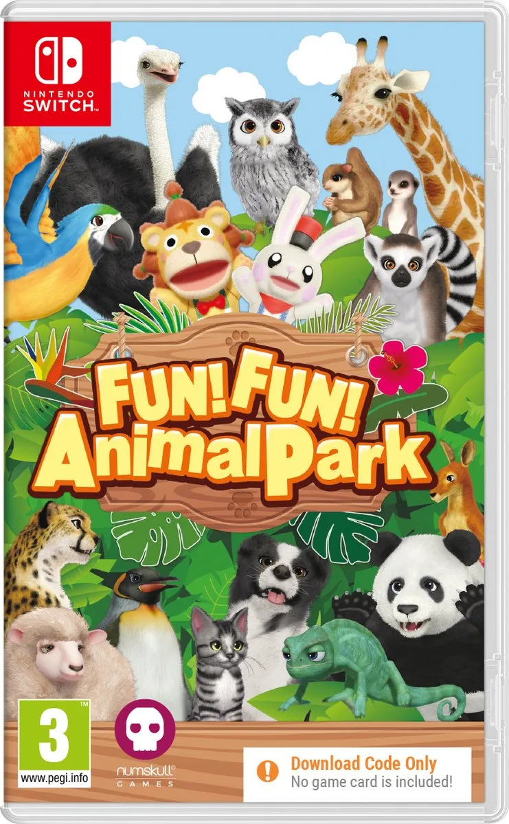 Fun! Fun! Animal Park - (Code in the Box