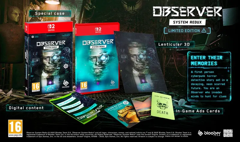 Observer: System Redux Limited Edition