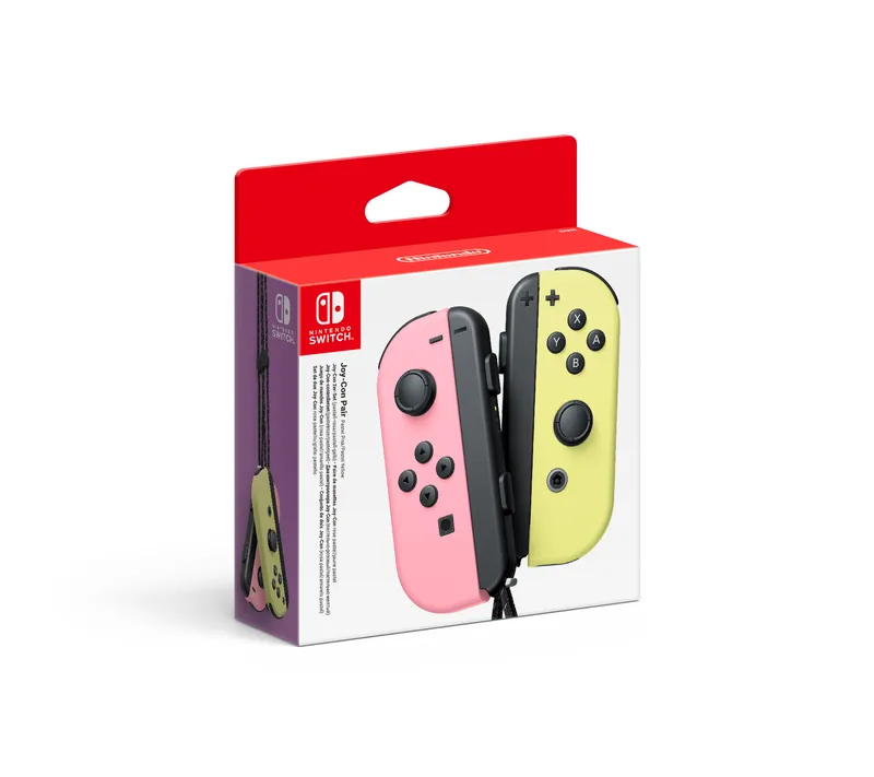 Joy-Con Controller Pair (Pastel Pink / Pastel Yellow