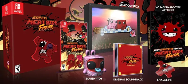 Super Meat Boy Forever Collector's Edition (Limited Run Games