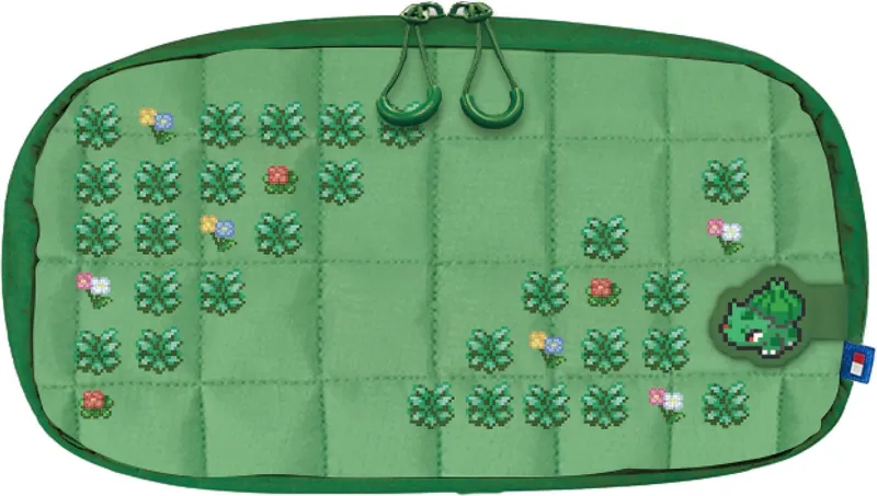 Hori Puff Pouch - Pokemon Pixel (Green)