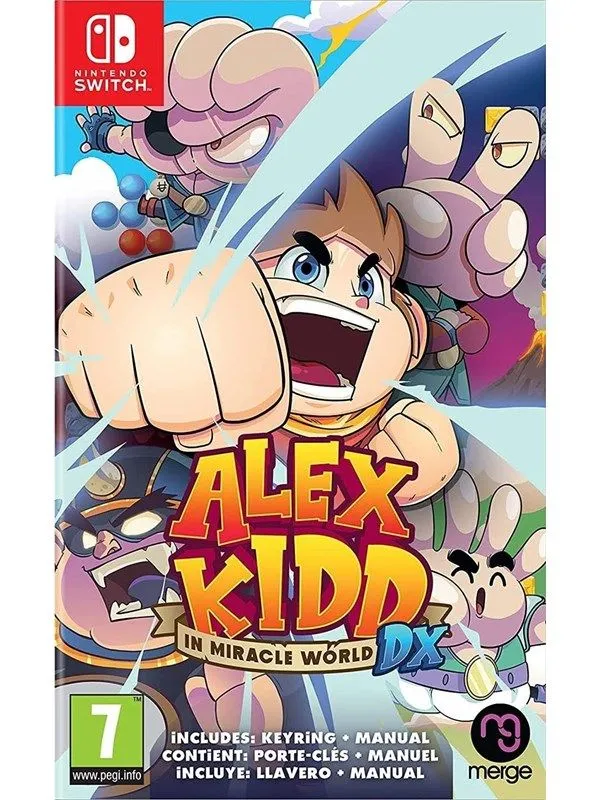 Alex Kidd in Miracle World DX - - Platformgame