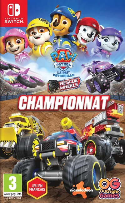 BANDAI NAMCO Entertainment PAW Patrol Rescue Wheels: Championship Standaard Frans