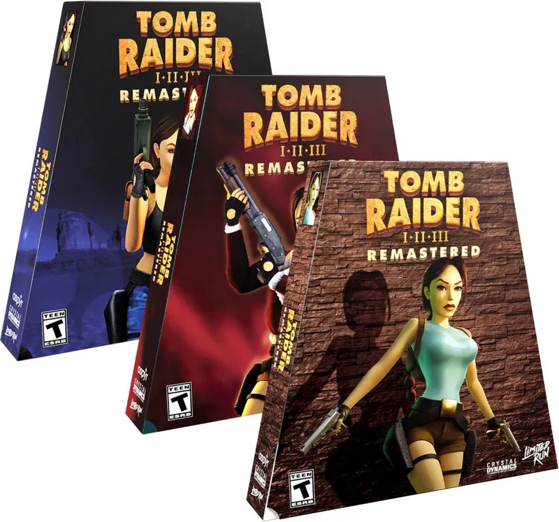 Tomb Raider I-III Remastered Convention Exclusive - (Limited Run)