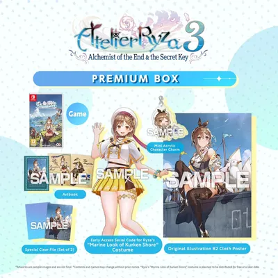 Atelier Ryza 3: Alchemist of the End & the Secret Key - Premium Box