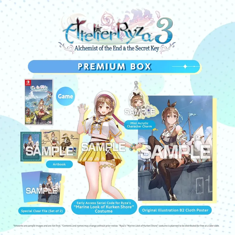 Atelier Ryza 3: Alchemist of the End & the Secret Key - Premium Box