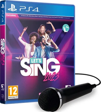 Let's Sing 2023 + 1 Microfoon - - Muziek
