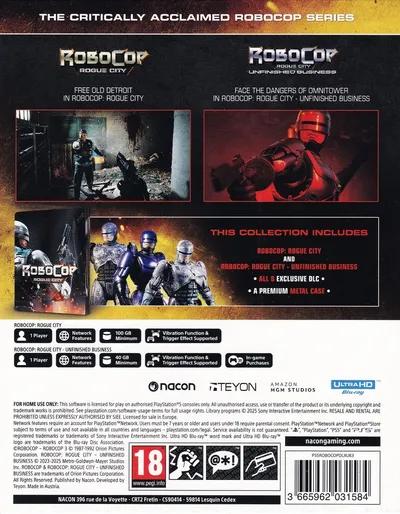 RoboCop: Rogue City Collection (Steelbook