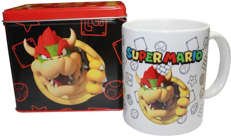 Nintendo: Super Mario Bros - Bowser Mug + Money Box Set MERCHANDISE