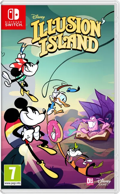 Nintendo Disney Illusion Island Standaard Vereenvoudigd Chinees, Nederlands, Engels, Spaans, Frans, Italiaans, Japans, Koreaans