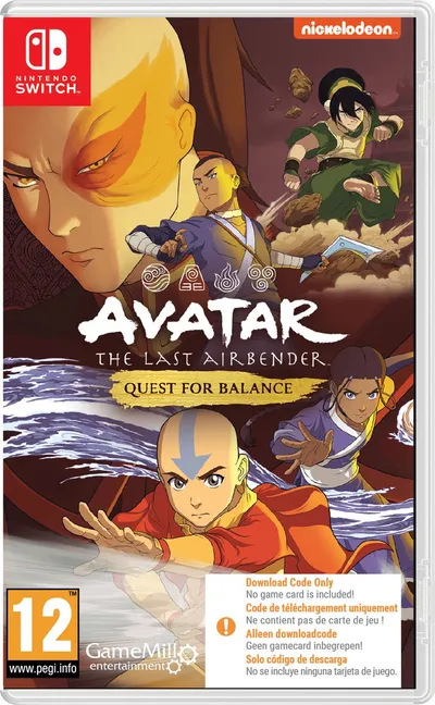 Avatar The Last Airbender: Quest for Balance - (Code in a Box